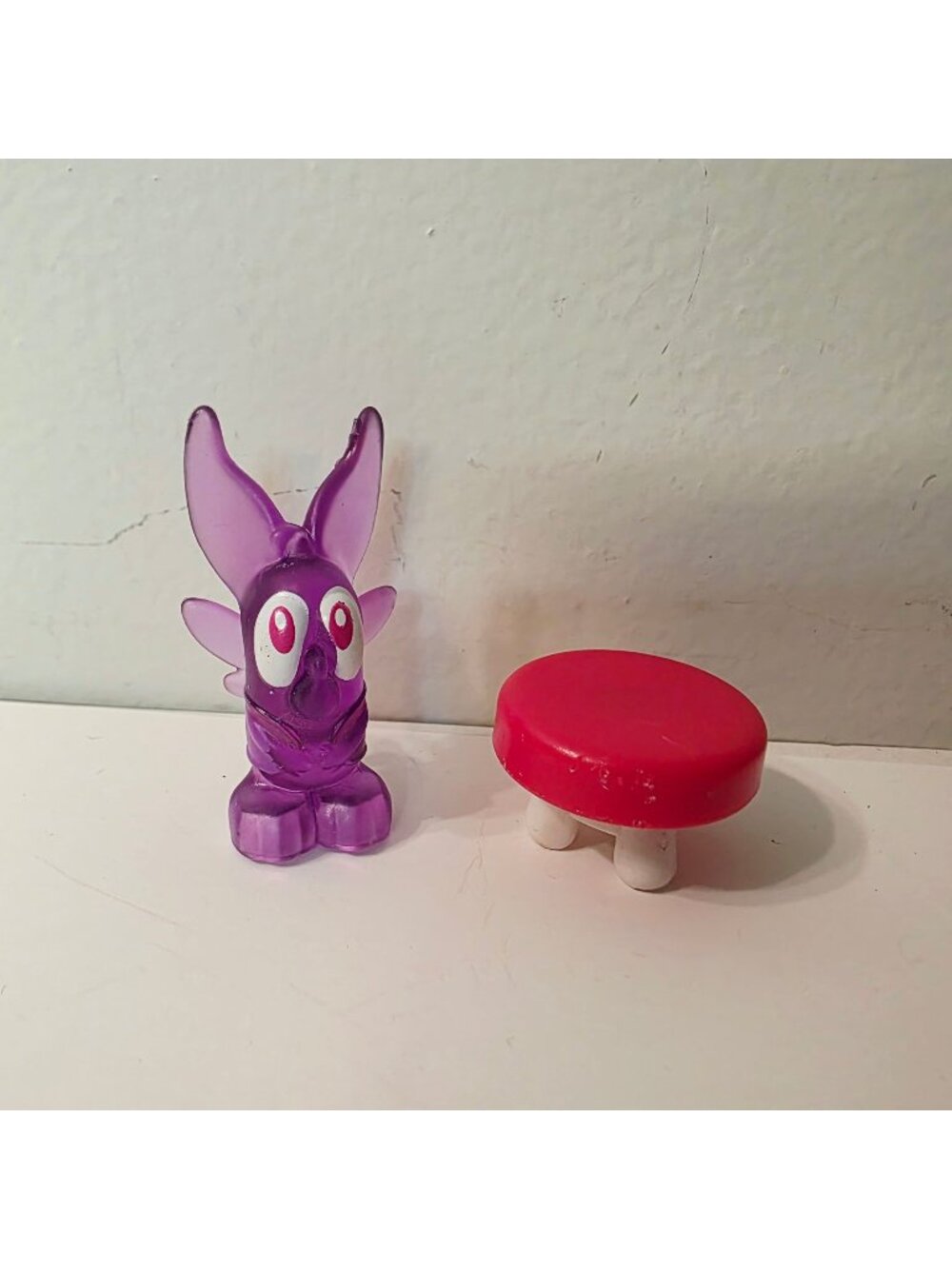 Bluey Dog Friends Purple Fairy Figure Stool Purple Tree House Club 1.75" Replace